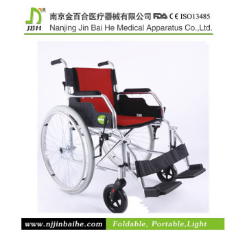 Silla de ruedas plegable ligera del hospital